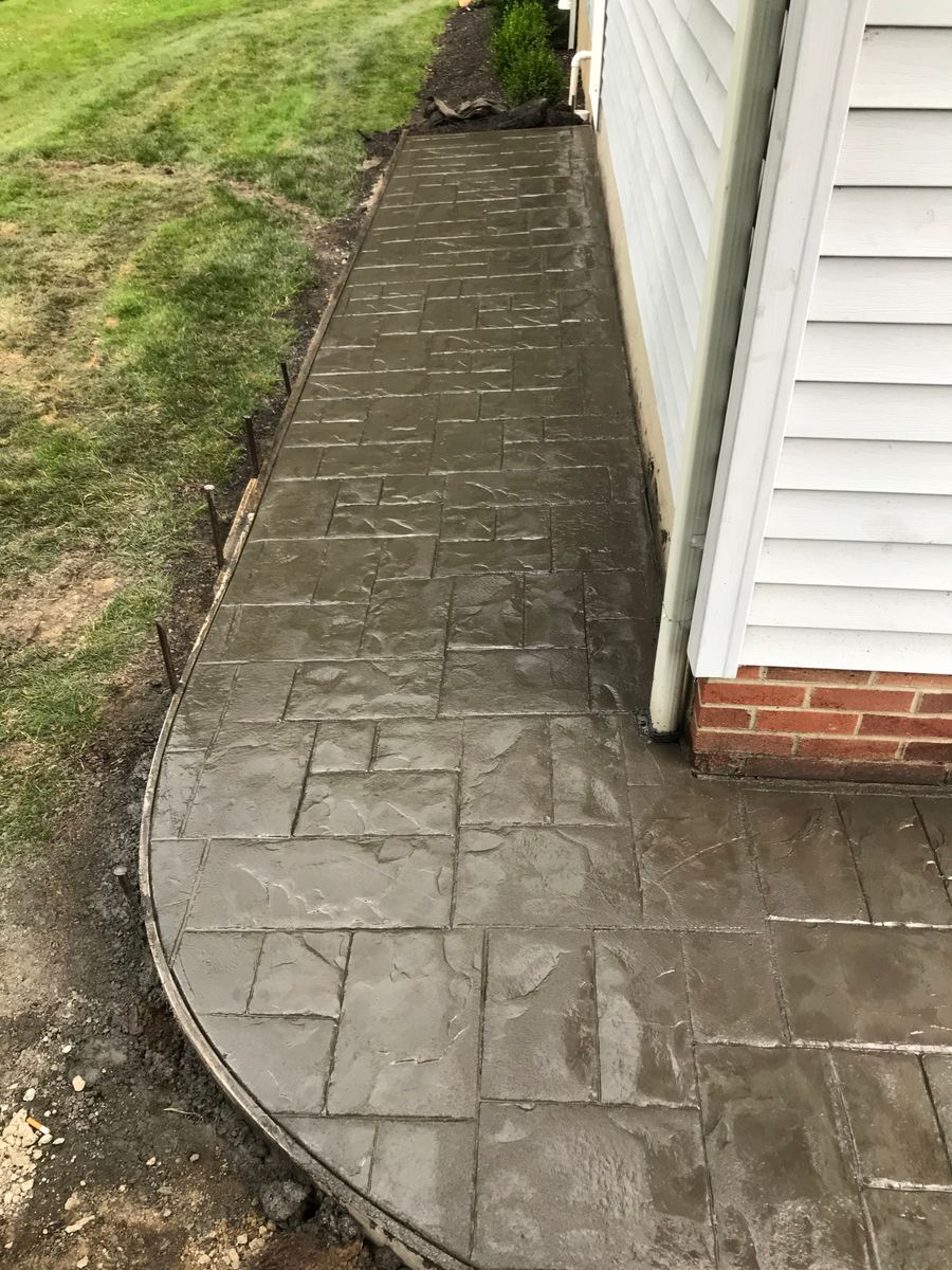 Sidewalk Installation for Lake Erie Companies in Grand River, OH