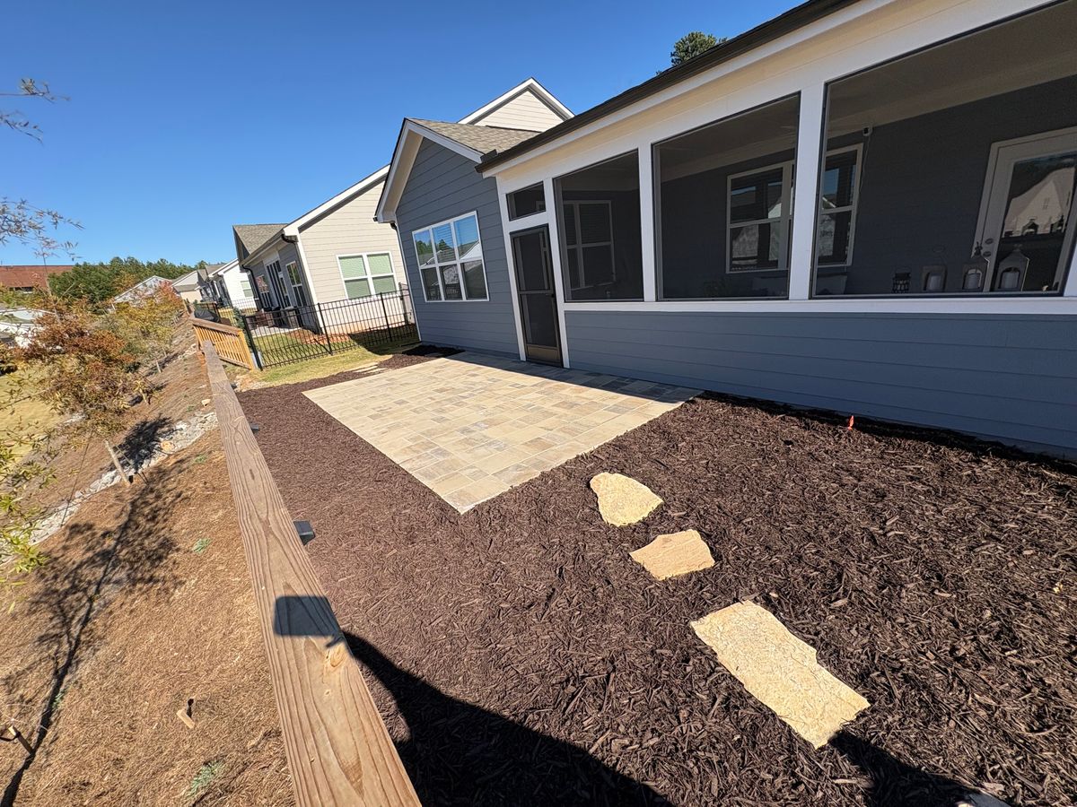 PAVER PATIOS for UNION HILL LANDSCAPING in Canton, GA