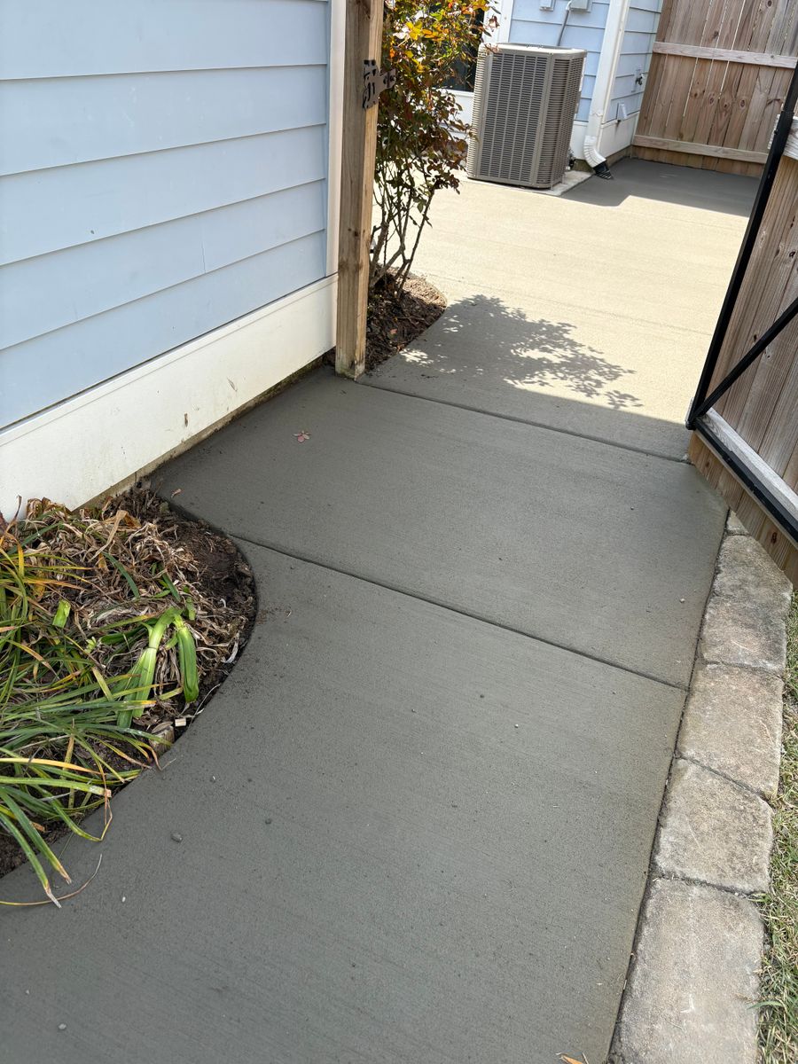 Exterior Concrete for Low Tide Concrete in Charleston, SC