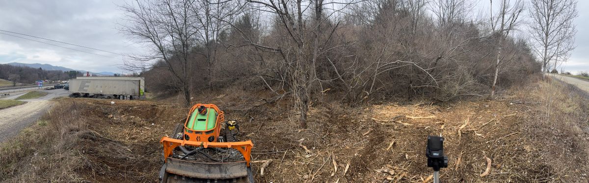 Land Clearing for Mountain Goat Land Management in Galax, VA