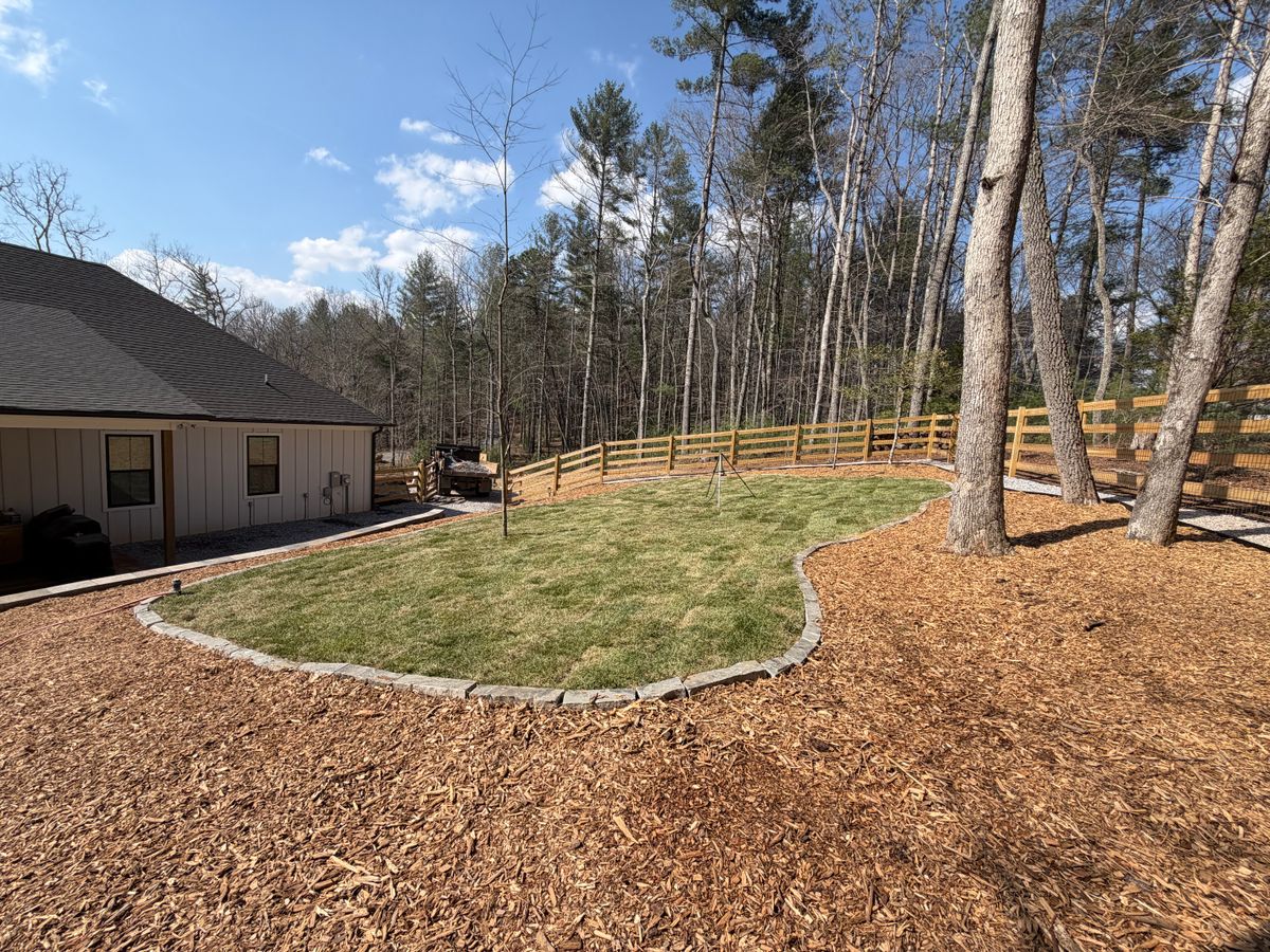 Sod Install for C & D Landscaping Services LLC in Blairsville, GA
