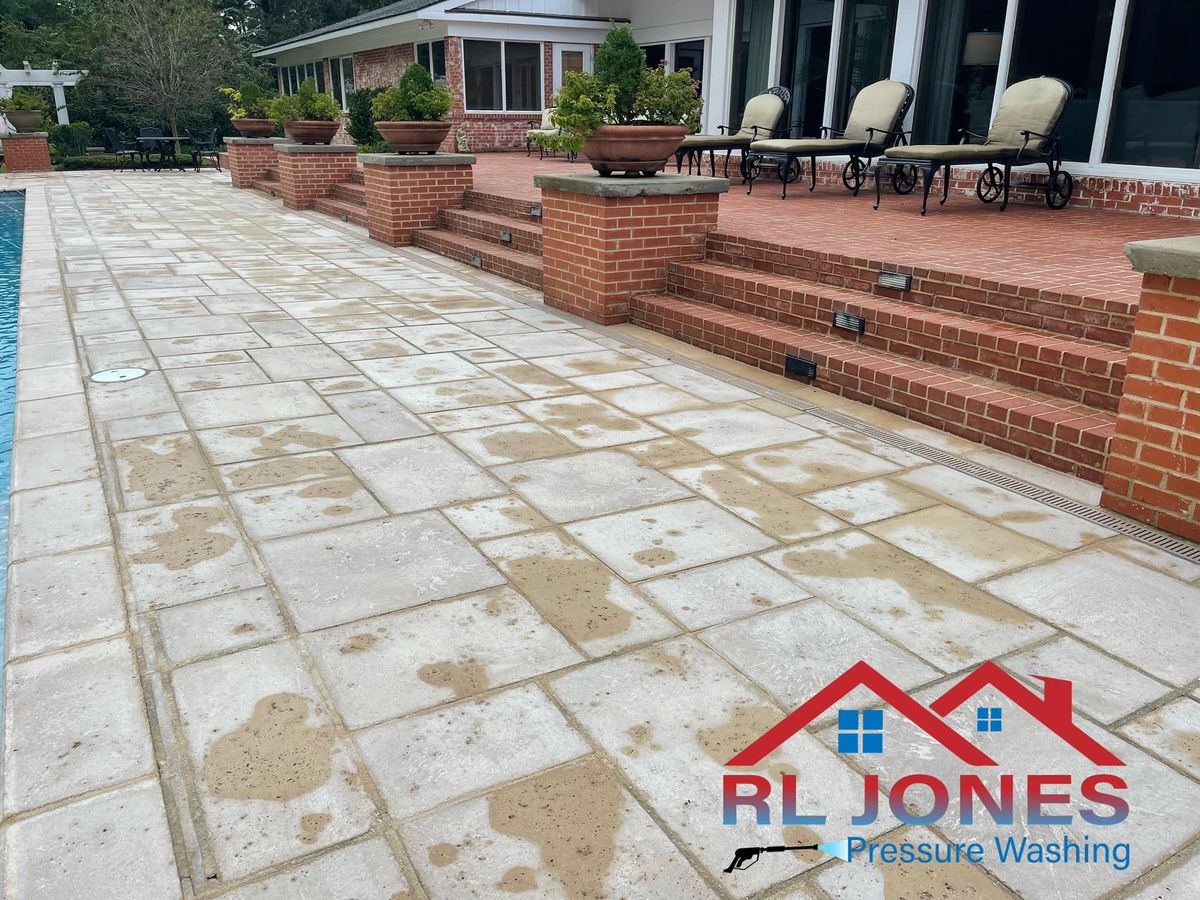 Paver Cleaning for RL Jones Pressure Washing  in    Monroeville, AL