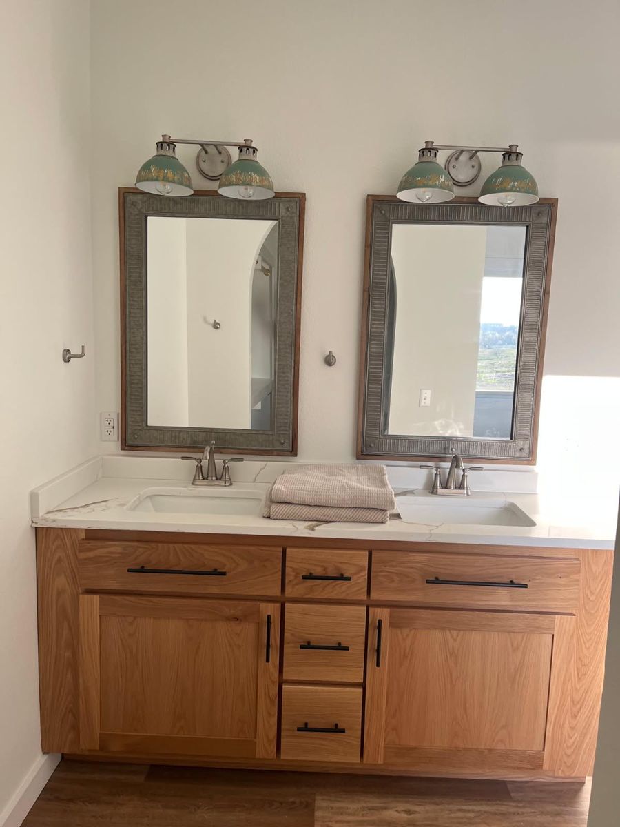 Bathroom Remodeling for Eggert Construction and Landhaus Woodworks in Winona,  MO