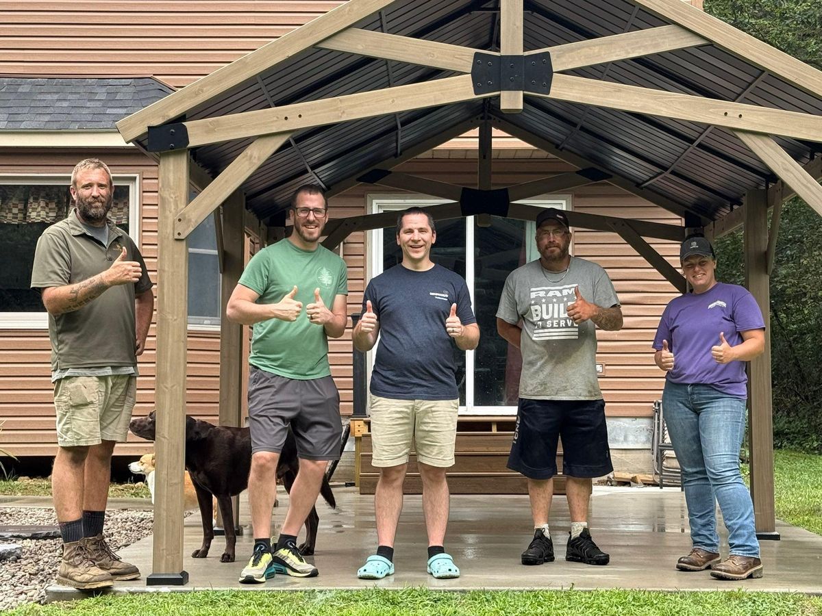 Gazebos and Pergolas for Jonathan A. Henne Property Services. in Hamburg, PA