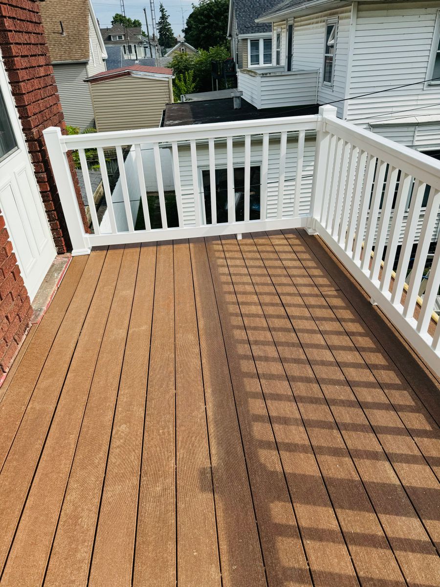 Deck & Patio Installation for Erie Builders & Construction in Sandusky, OH