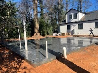 Foundation Laying for Mike Smith Concrete in Afton, TN