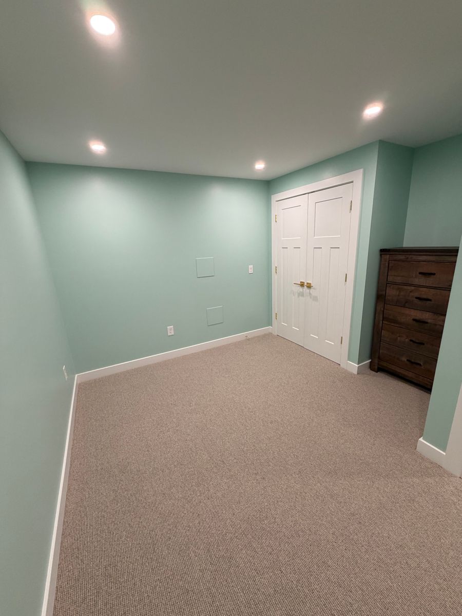 Basement Remodel for TM Max Custom Interiors LLC in Cranberry Township, PA