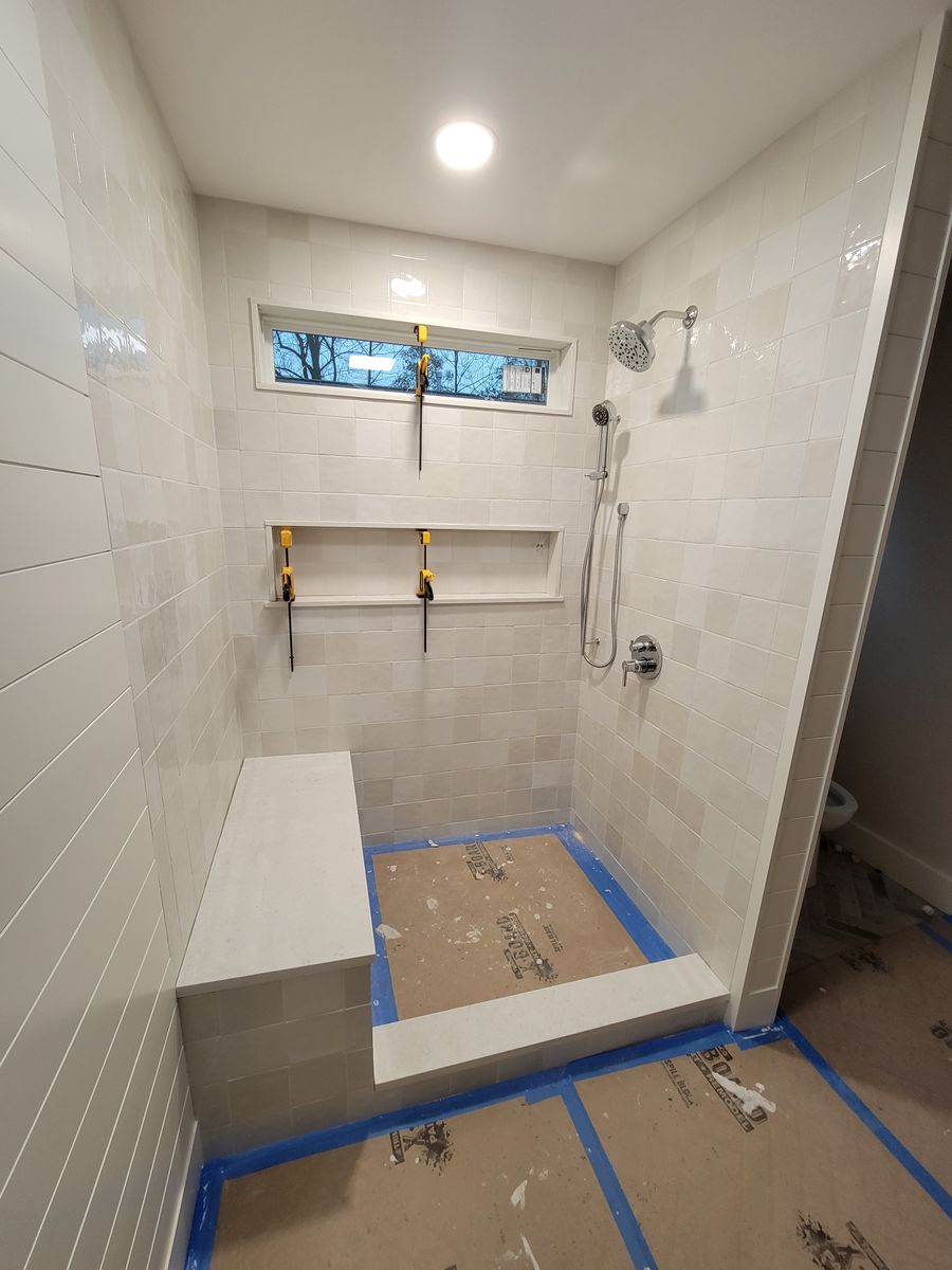 Tile Installation for GVL Renovations in Greenville, SC