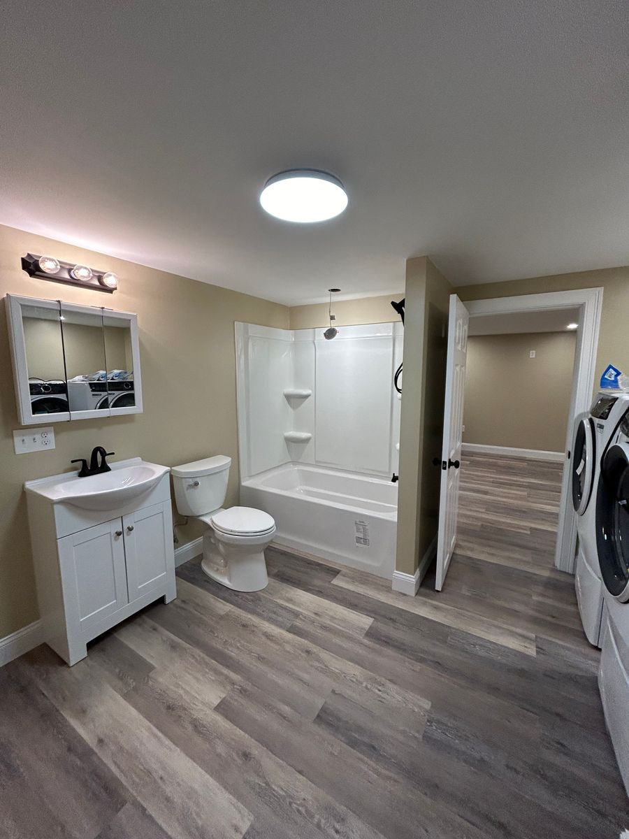 Bathroom Renovation for SJ Burke Construction in East Bridgewater, MA