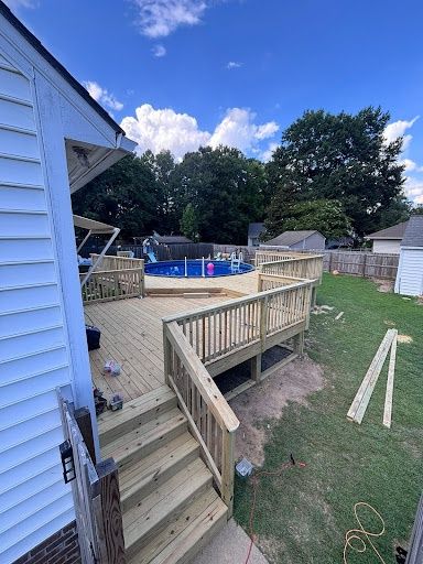 Deck & Patio Installation for Supreme Remodeling in Wilson, NC