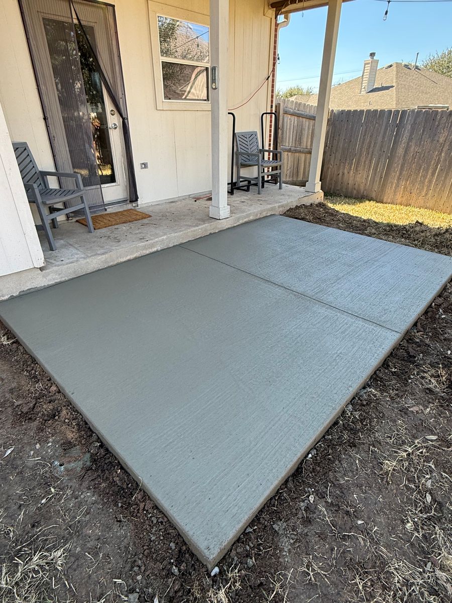 Sidewalk Installation for Benitez Brothers Construction in Austin, TX