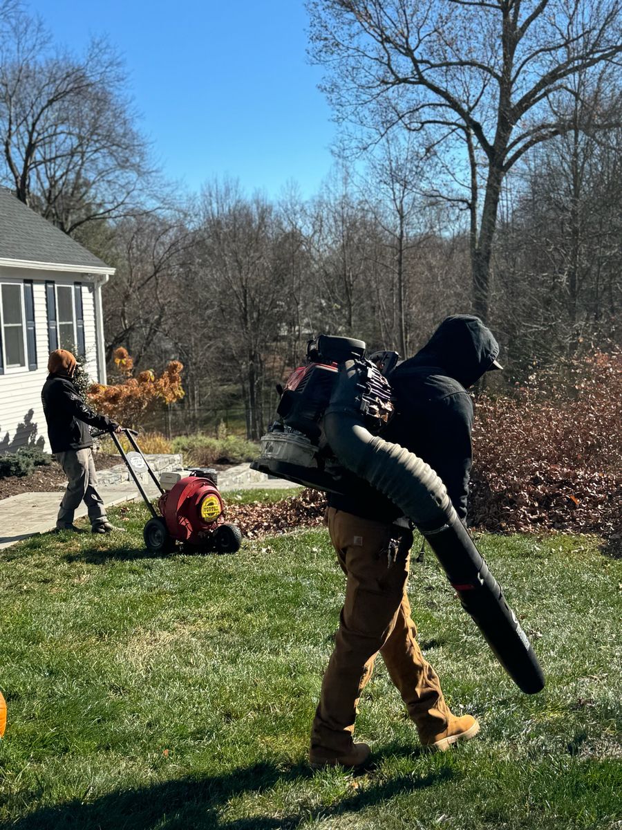 Fall Clean ups & Curbside Leaf Removal for Ace Landscaping in Trumbull, CT