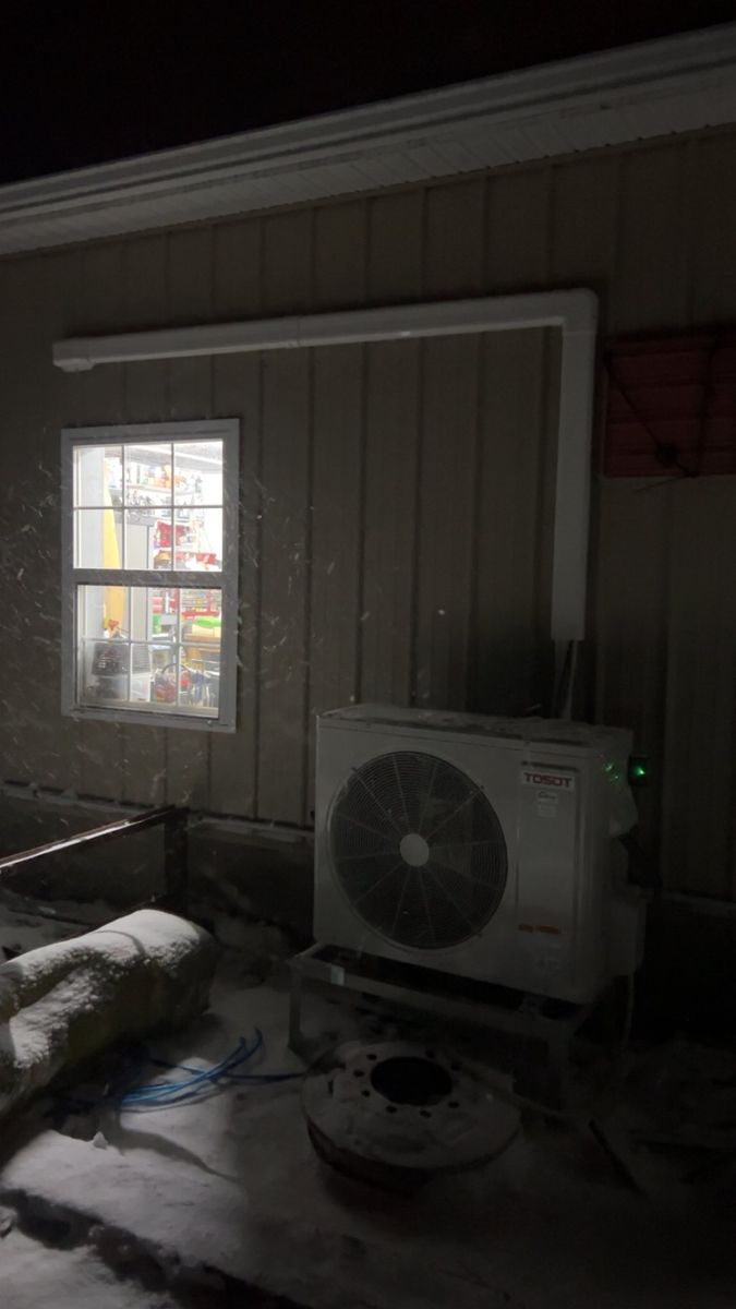 Residential HVAC Installation for WDM Services LLC in Germania, Galeton, PA