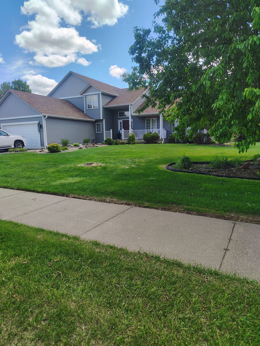 Mowing for Big River lawn Care services and snow LLC in Wausau, WI