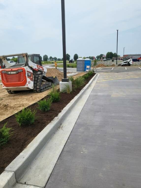 Irrigation Services for Contemporary Landscape in St. Louis, MO