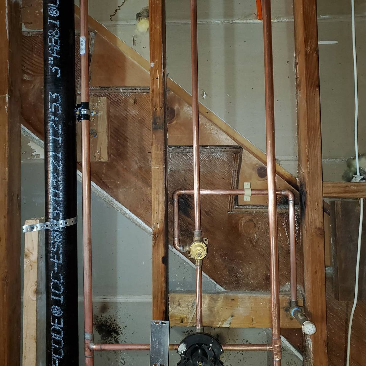 Fresh Water Copper Re-Pipe for A-Team Plumbing Services, Inc. in Los Angeles, CA