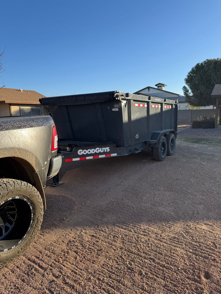 Dump Trailer Drop off you load for Rocking S Hauling in Phoenix, AZ