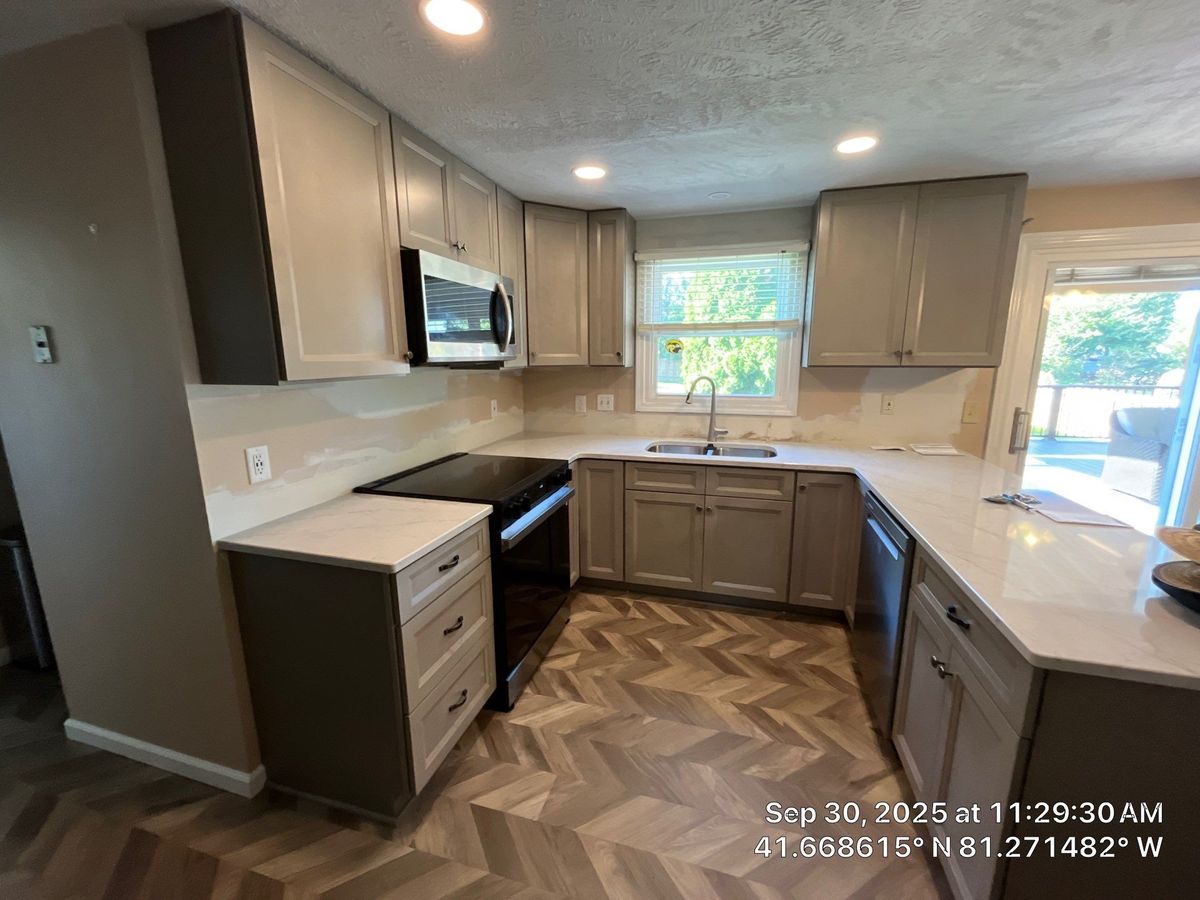 New Kitchens & Renovations for Hilltop Drafting & Design LLC in Geauga County, Ohio