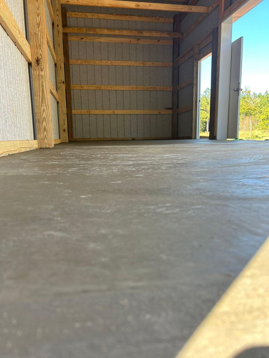 Concrete Slab Construction for Big League Concrete and Grading in Batesburg-Leesville, SC