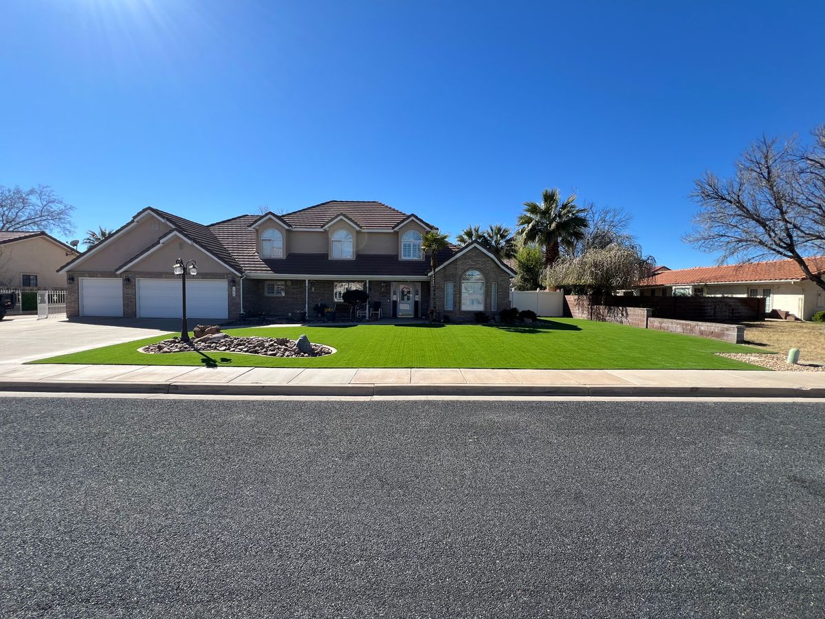 Sodding for Villegas Landscape & Maintenance in St. George, UT