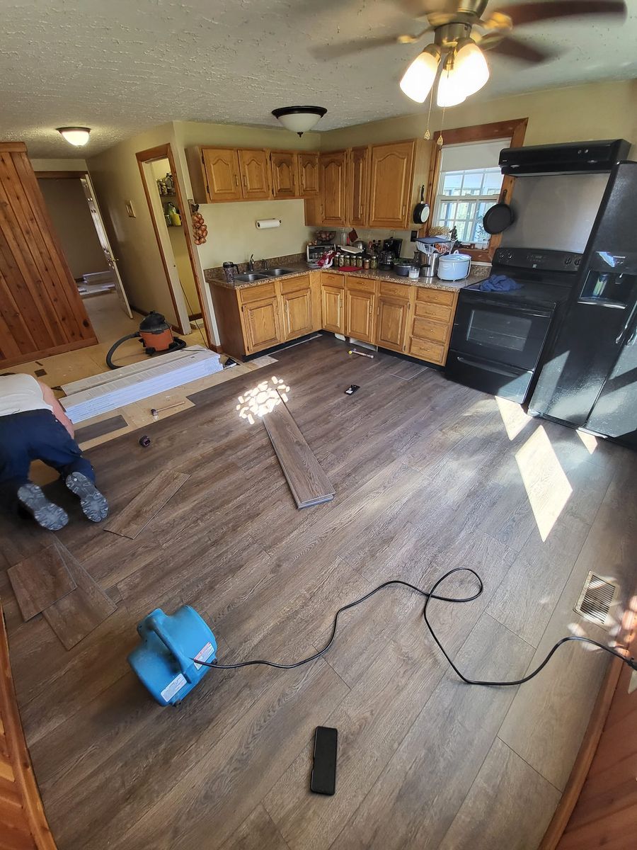 Kitchen Renovation for The Dream Steam in Louisville, KY