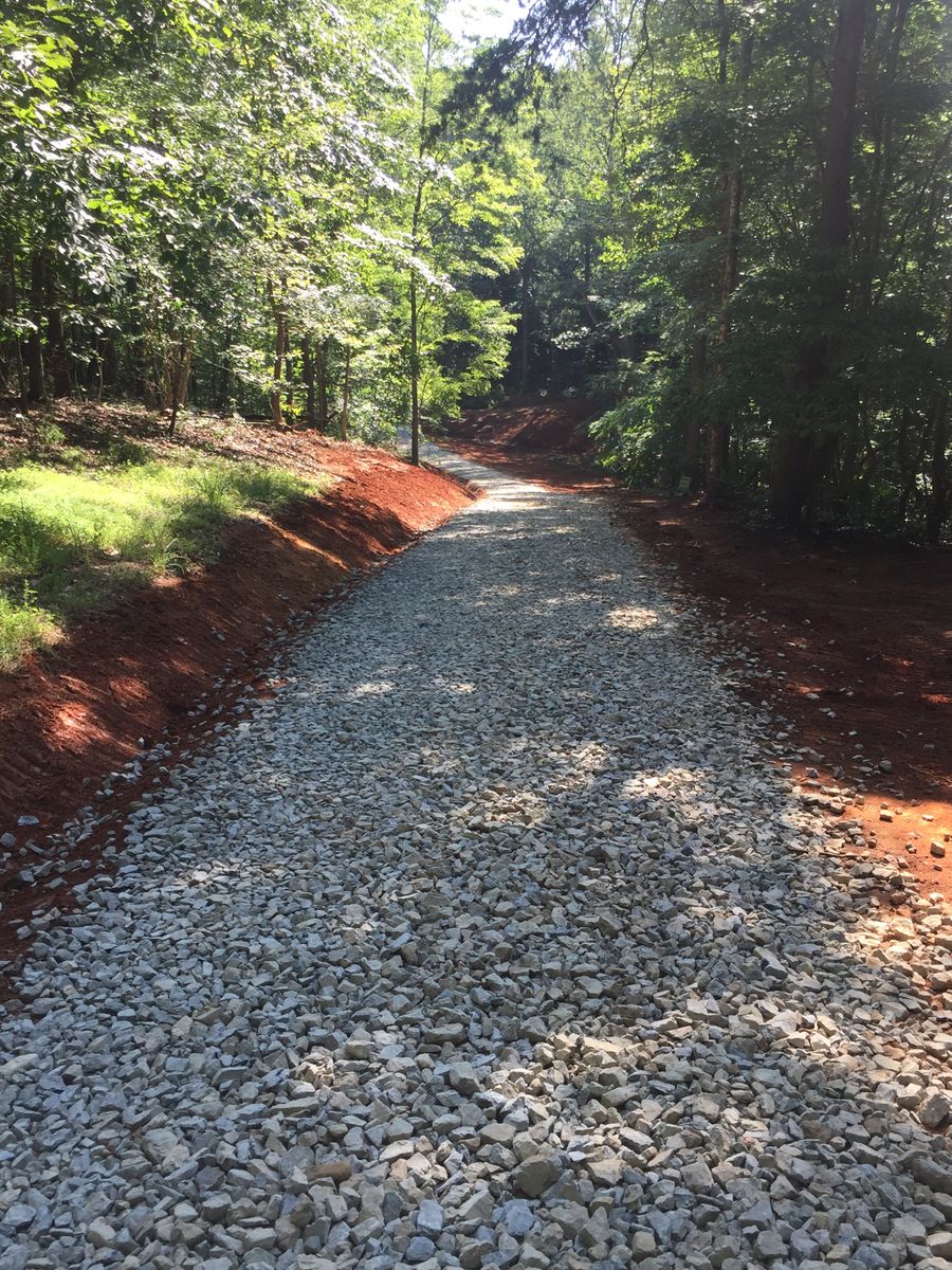 Driveways for Lanier Excavating LLC in Bedford County, VA