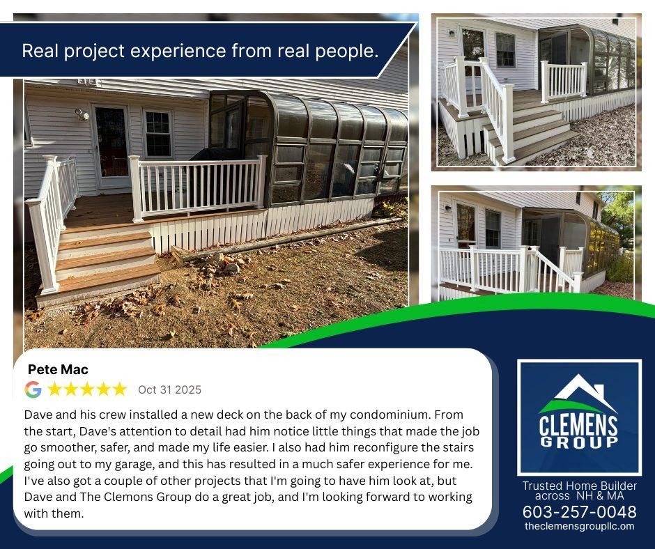 Roofing for The Clemens Group in Salem, NH