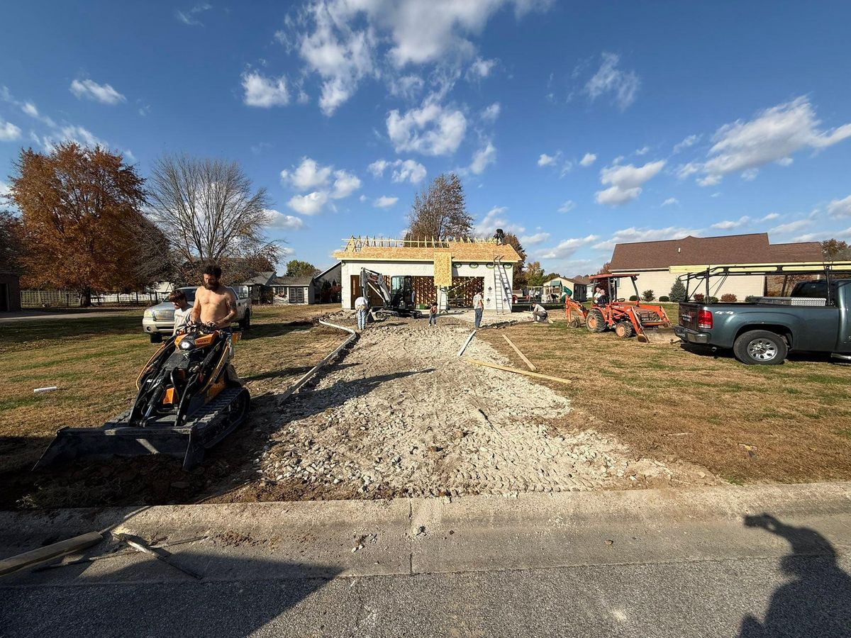 Driveways & Sidewalks for Whitfield Concrete Construction in Solsberry, IN