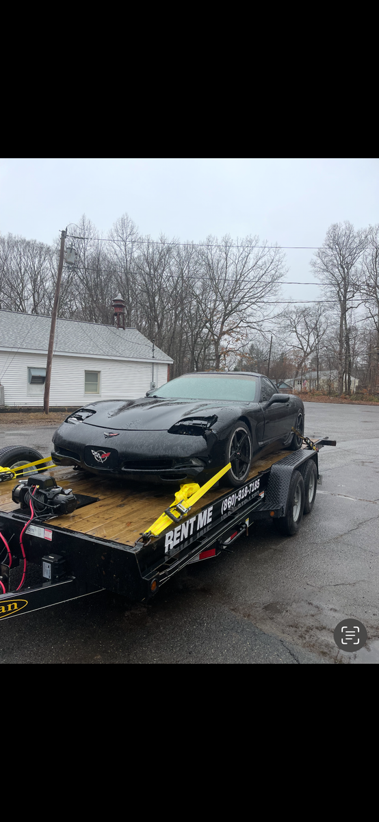 Tilt Deck Car Hauler for Chapman Rentals in Ellington, CT