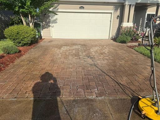 Driveway and Sidewalk Cleaning for Patriotic Pressure Washing & Paver Sealing in Green Cove Springs, FL