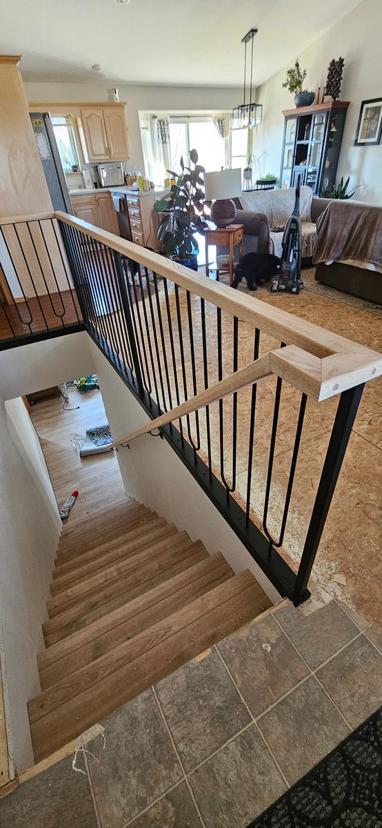Interior Railing for Timber Concepts  in Green Bay, WI