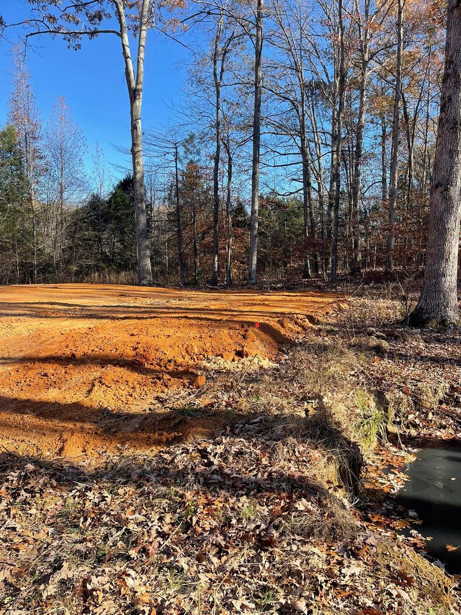 Land Grading for Maness Trucking & Excavation in Lexington, TN