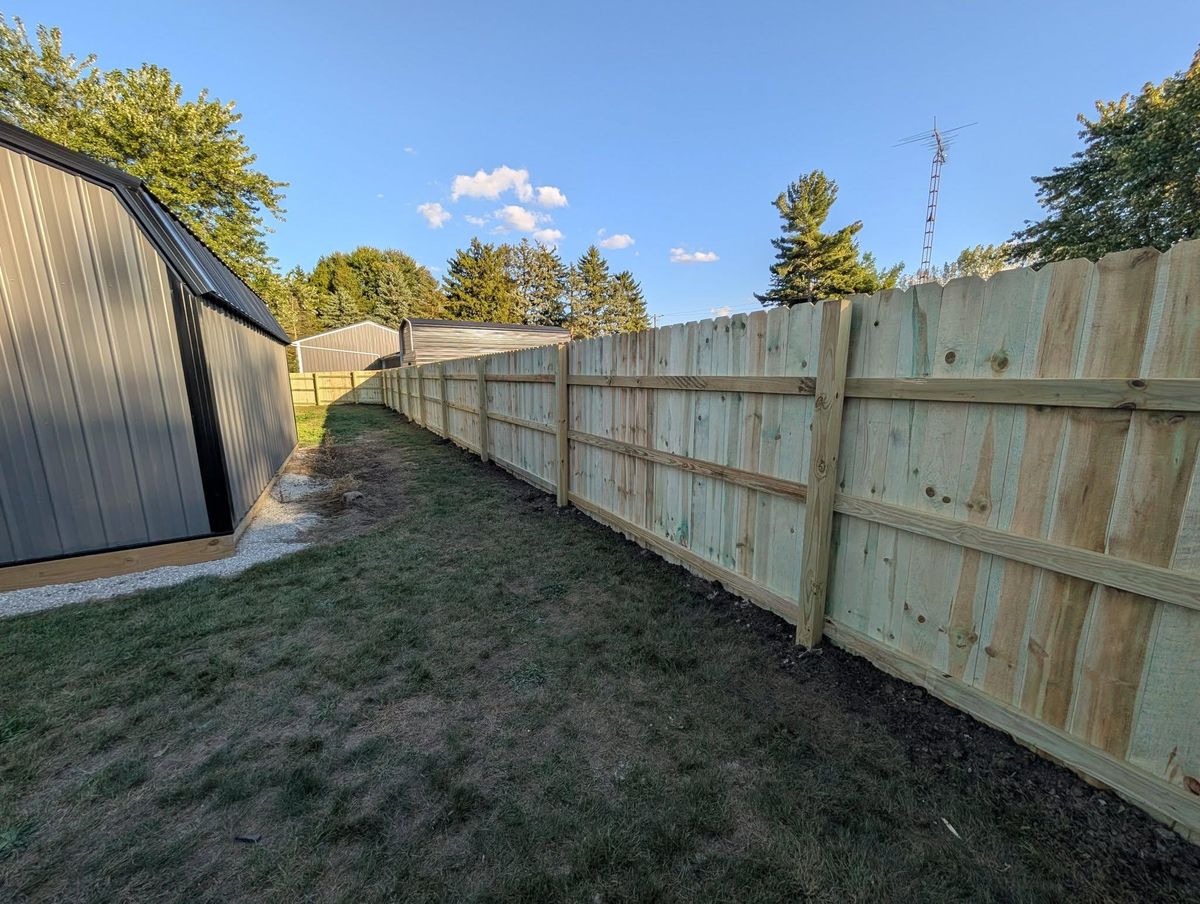 Fence Installation for Knapps Landscaping and Lawn Care in Marion, OH