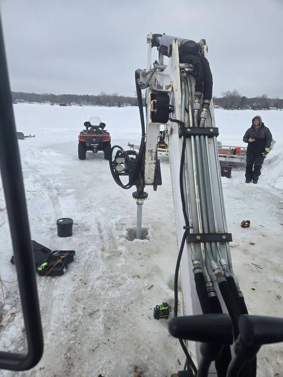Pier Installation for Elite Piers LLC in East Bethel, MN