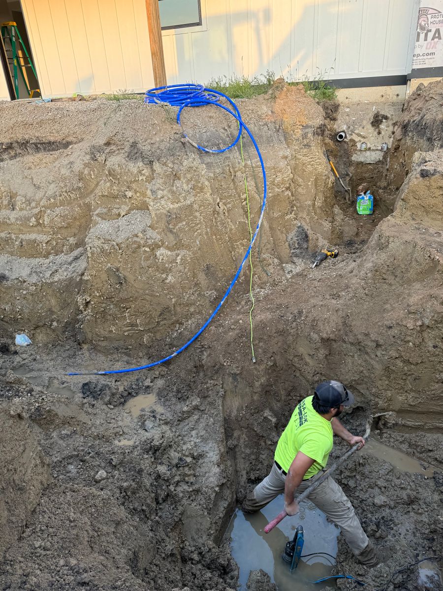 Sewer & Water Lines for NXT LVL Excavating in New London, MN