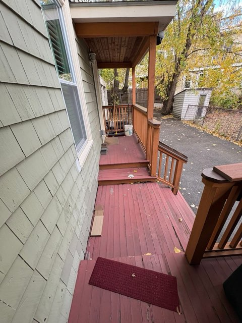 Deck Construction for Belfort Builders in Kingston, MA