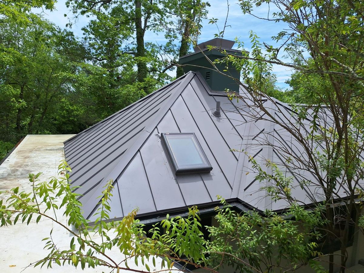 Metal Roofing for Unified Construction Services in Henderson County, NC