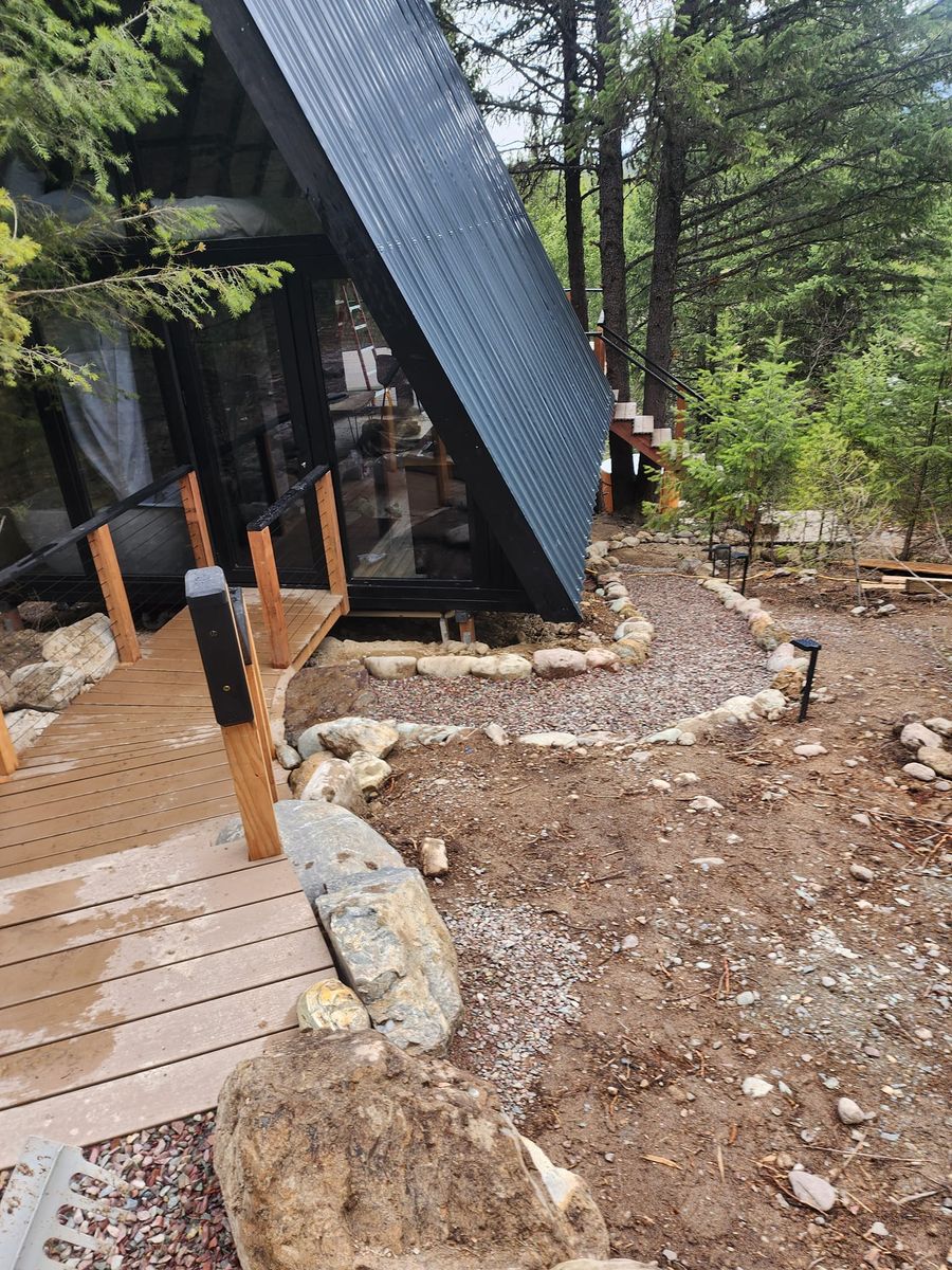 Retaining Wall Construction for Bull Mountain Stoneworks & Excavation in Kalispell, MT