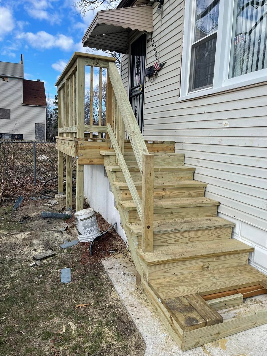 Deck & Patio Installation for Budget Construction LLC in Chicago, 	Illinois