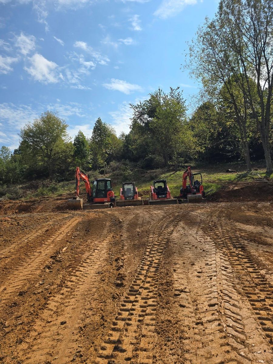 Excavation for M&L Lumber and Excavating in Jonesborough, TN