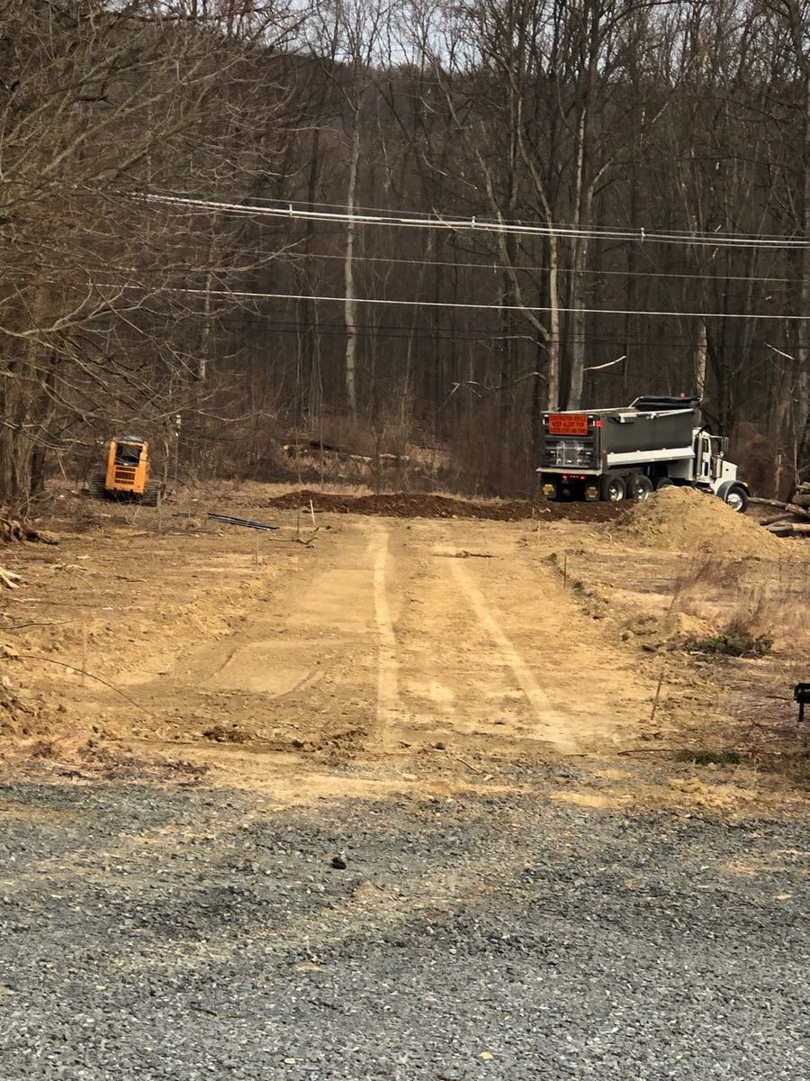 Land Clearing for Jonathan A. Henne Property Services. in Hamburg, PA