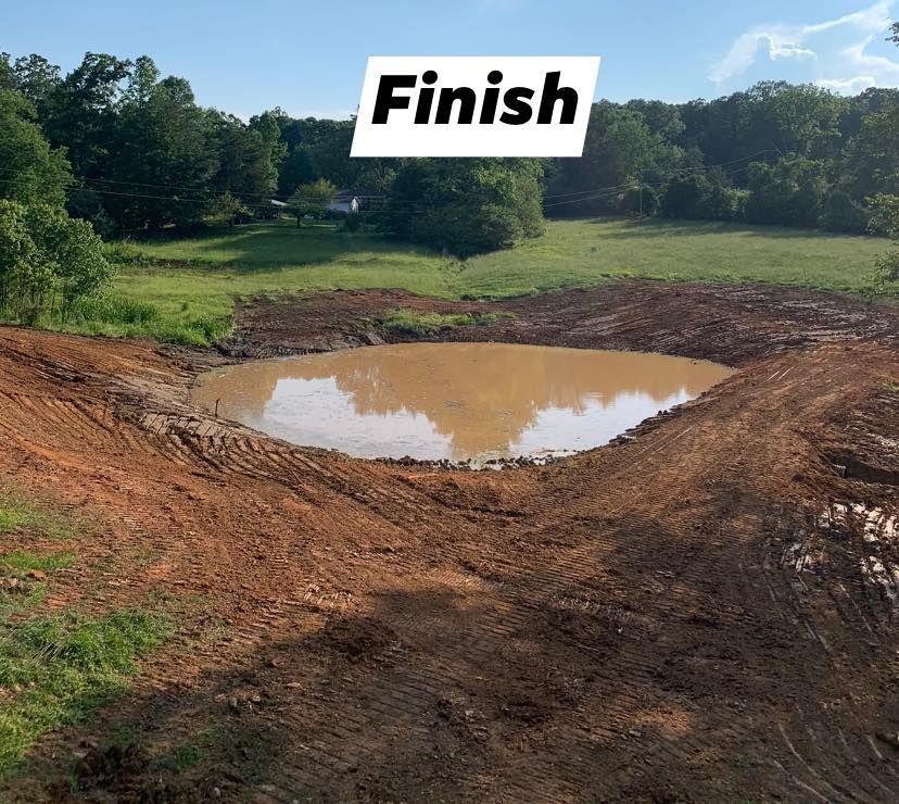 Land Clearing for Barnes Backhoe & Grading in Taylorsville, NC