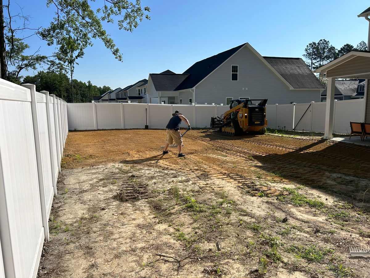 Sod installation for ABW Property Professionals in Hope Mills, NC