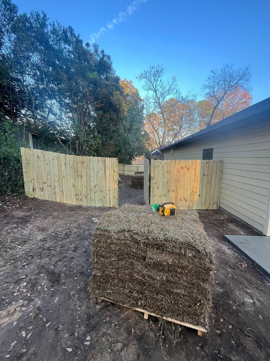 Fence Installation for JB Nealy Fence in Elgin, SC