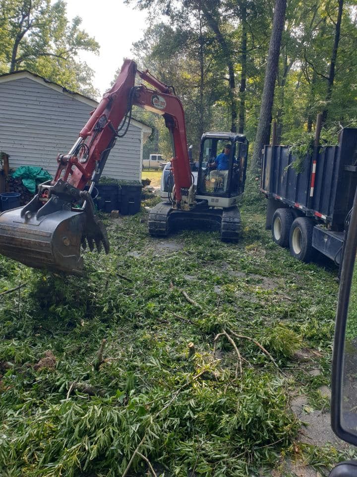 Site Preparation for Swift Creek Construction in Chesterfield County, VA