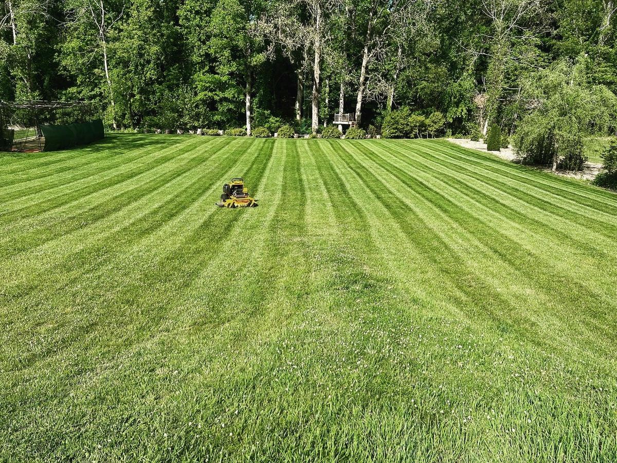 Mowing for SkyLimit LawnCare in Asheville, NC