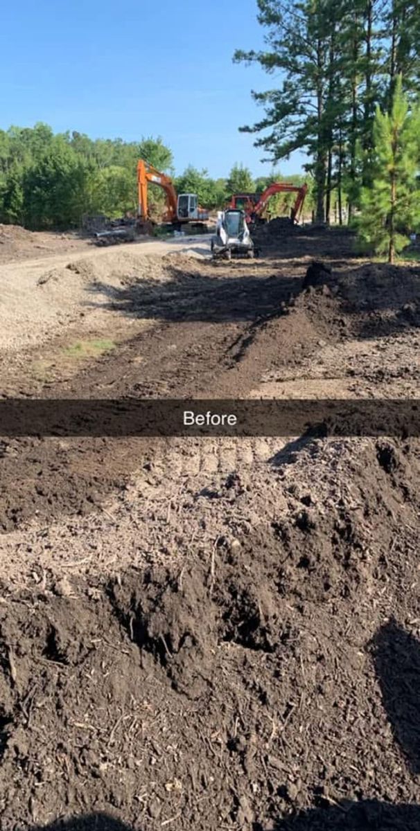 Grading for Untamed Services in Shawboro, NC