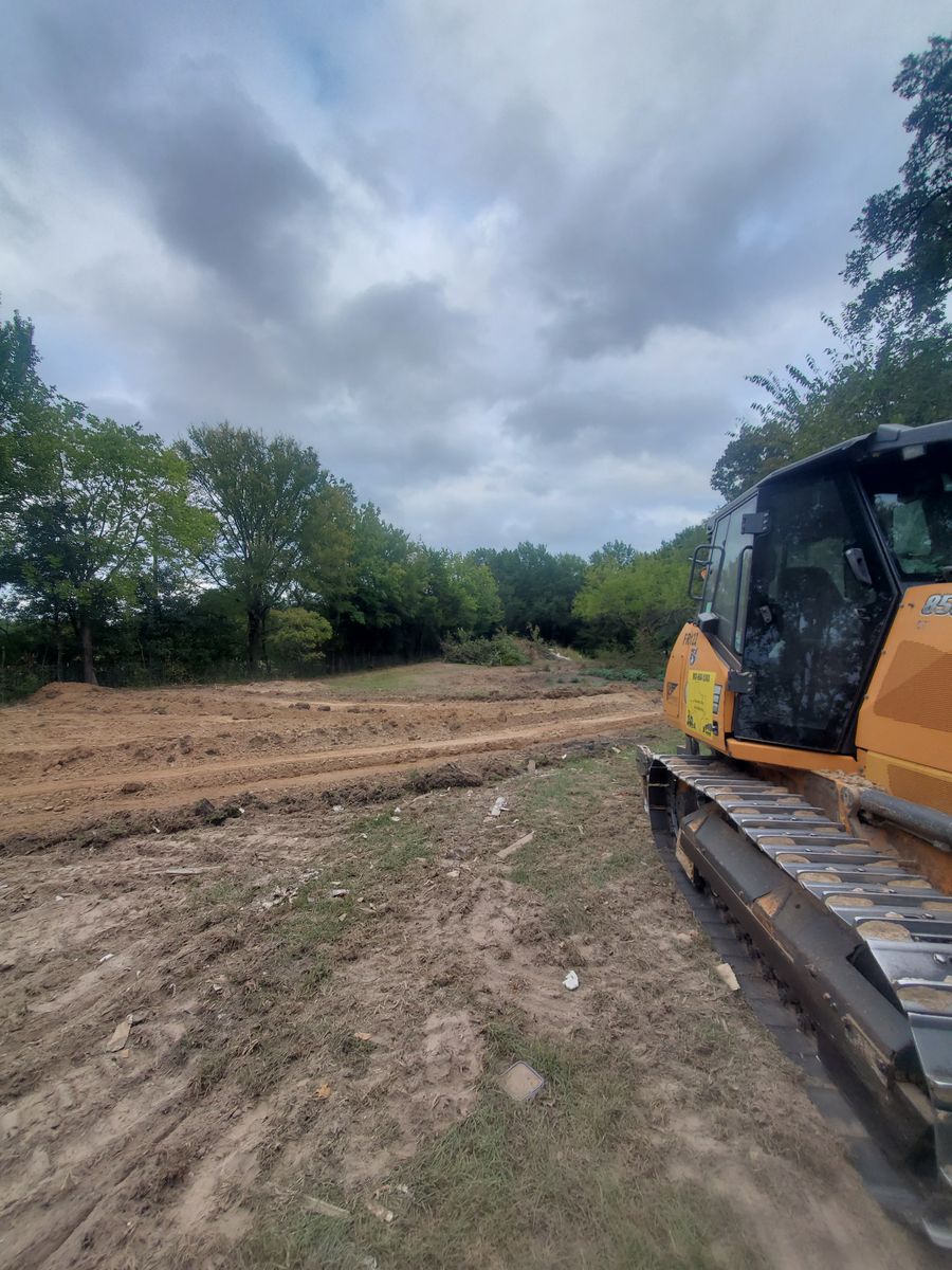 Demolition & Site prep for Honey Do Dirt Works in Bonham, TX