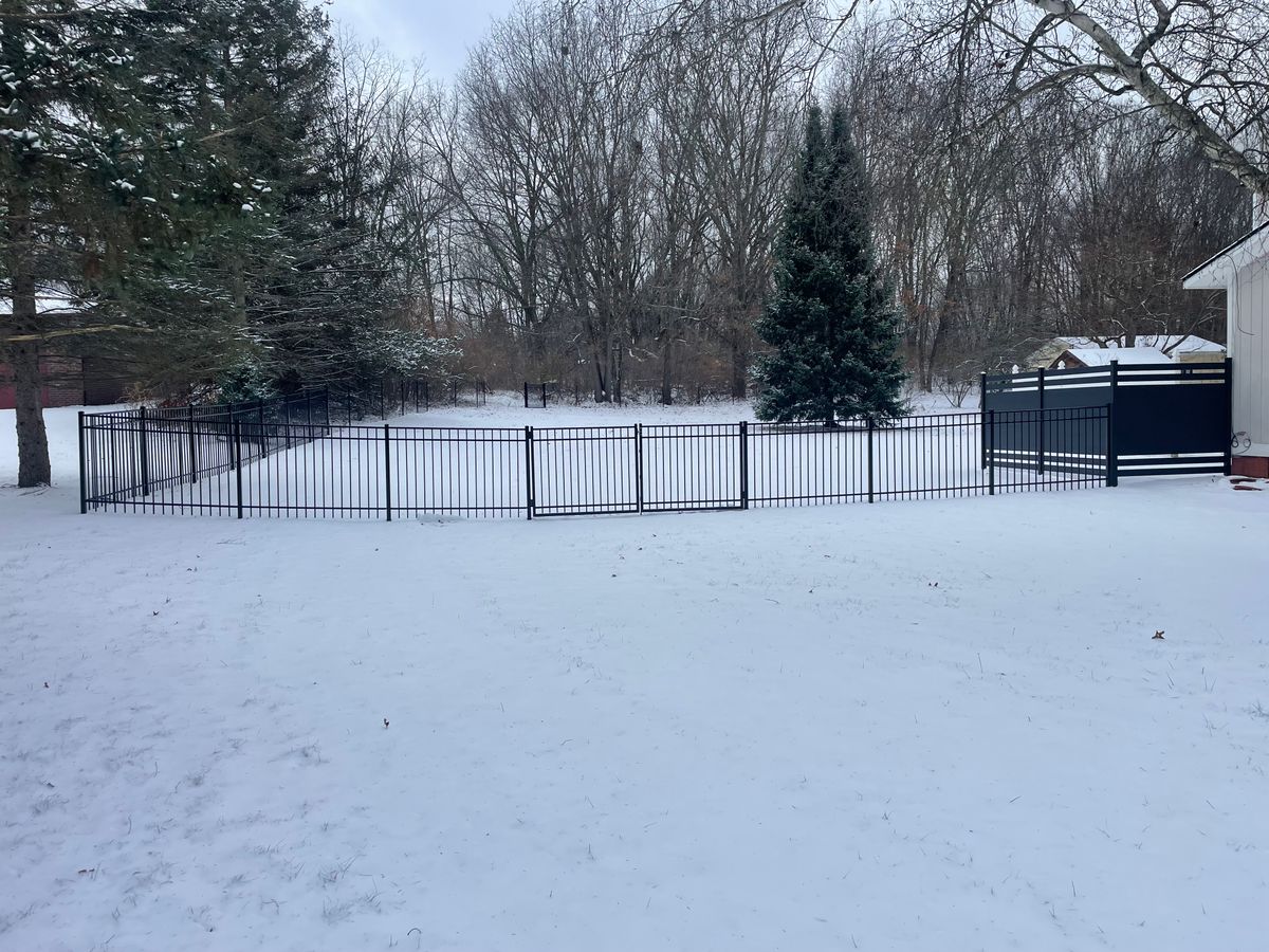 Fence Installation for TMF Services in Lapeer County, MI