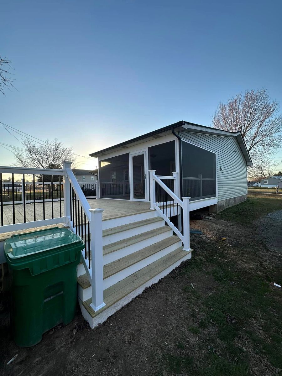 Deck & Patio Installation for Hufford's Construction in Dover, DE